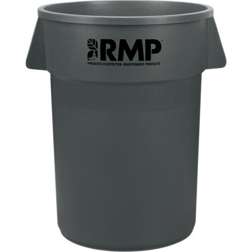 Garbage Bin, Polyethylene, 44 US gal. St. Lawrence Industrial & Safety Supply