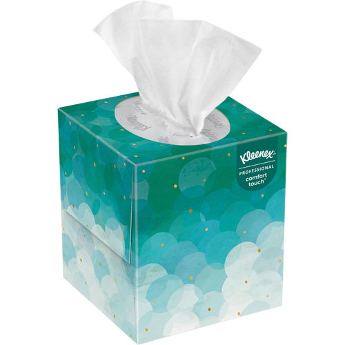 Kleenex&reg; Upright Facial Tissue, 2 Ply, 7.8" L x 8.3" W, 95 Sheets/Box St. Lawrence Industrial & Safety Supply