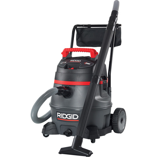 Aspirateur industriel avec chariot NXT, Secs-humides, 6 CV, 14 gal. US (53 litres) St. Lawrence Industrial & Safety Supply