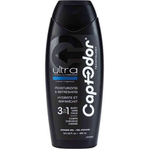 3 in 1 Shower Gel, 400 ml, Ultra Freshness, Bottle St. Lawrence Industrial & Safety Supply