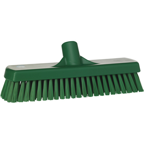 Deck & Wall Scrub Brush, Stiff Bristles, 12", Polyester, Green St. Lawrence Industrial & Safety Supply