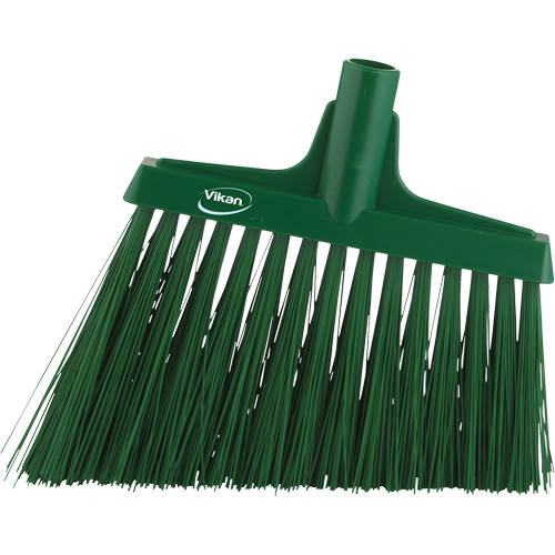 T&ecirc;te de balai oblique, Crins Extra-ferme, 12", Polyester, Vert St. Lawrence Industrial & Safety Supply