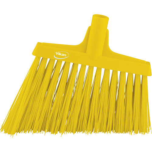 T&ecirc;te de balai oblique, Crins Extra-ferme, 12", Polyester, Jaune St. Lawrence Industrial & Safety Supply