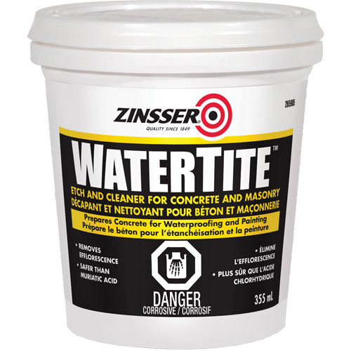 Produit nettoyant et de pr&eacute;paration du b&eacute;ton Zinsser Watertite St. Lawrence Industrial & Safety Supply