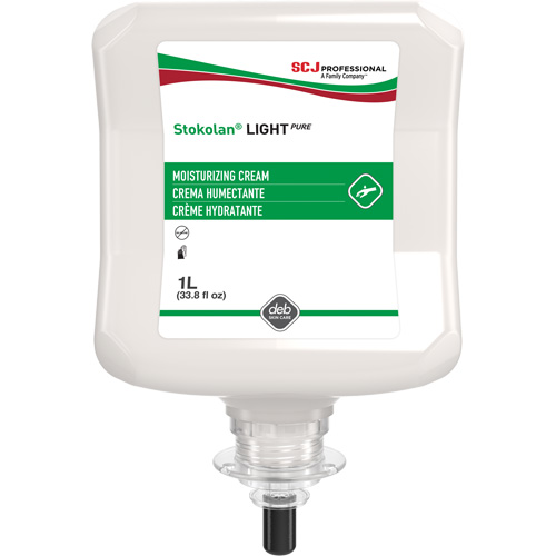 Cr&egrave;me r&eacute;paratice l&eacute;g&egrave;re et pure Stokolan, Cartouche en plastique, 1 L St. Lawrence Industrial & Safety Supply