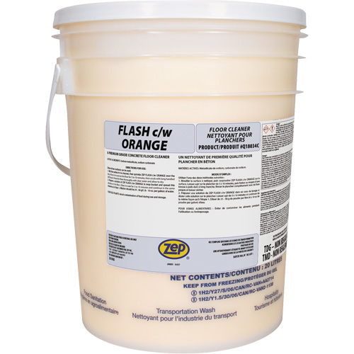 Nettoyant pour planchers de b&eacute;ton de premi&egrave;re qualit&eacute; Flash Orange St. Lawrence Industrial & Safety Supply