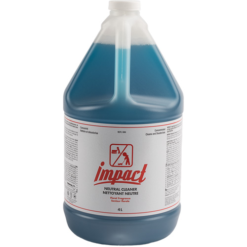 Nettoyant neutre pour planchers Impact, 4 L, Cruche St. Lawrence Industrial & Safety Supply