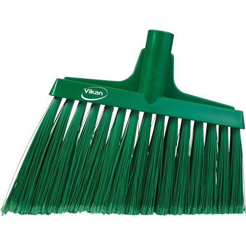 T&ecirc;te de balai oblique, Crins &agrave; bout ouvrant, 11-1/2", Polyester, Vert St. Lawrence Industrial & Safety Supply