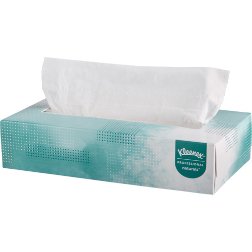 Papiers-mouchoirs Naturals de Kleenex, 2 pli, 8,4" lo x 8" la, 125 feuilles/boîte St. Lawrence Industrial & Safety Supply