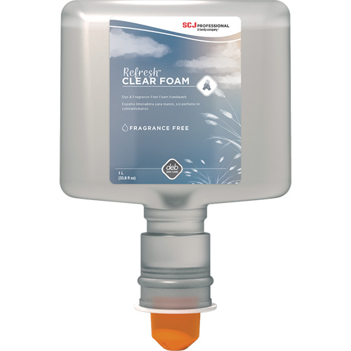 Savon transparent pour les mains Refresh, Mousse, 1,2 L, Sans parfum St. Lawrence Industrial & Safety Supply