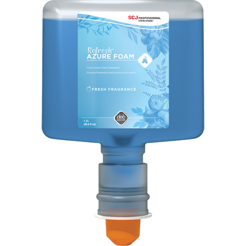Savon &agrave; mains Refresh Azure, Mousse, 1,2 L, Parfum&eacute; St. Lawrence Industrial & Safety Supply