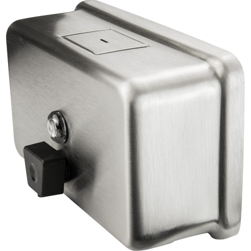 Distributeur de savon horizontal, &agrave; pression, Capacit&eacute; de 1200 ml, Format Vrac St. Lawrence Industrial & Safety Supply