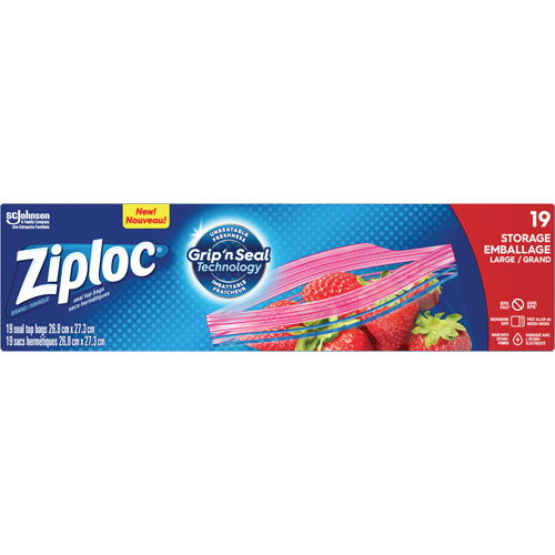 Sacs d'emballage Ziploc St. Lawrence Industrial & Safety Supply