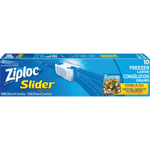 Sacs de cong&eacute;lation &agrave; glissi&egrave;re Ziploc St. Lawrence Industrial & Safety Supply