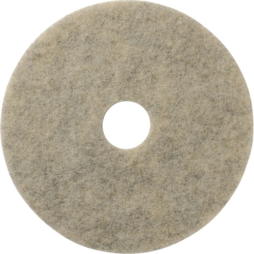 Tampons &agrave; polir pour planchers Porko Plus, 19", Lustrage/Brunissage, Beige St. Lawrence Industrial & Safety Supply