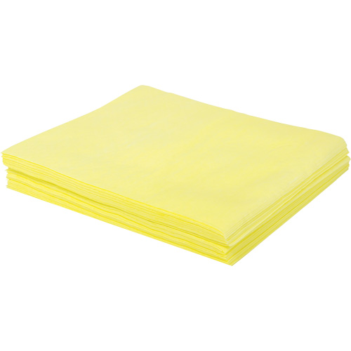 Chiffon &agrave; poussi&egrave;re trait&eacute; &agrave; l'huile pour service moyen TaskBrand, Polyester, Jaune St. Lawrence Industrial & Safety Supply