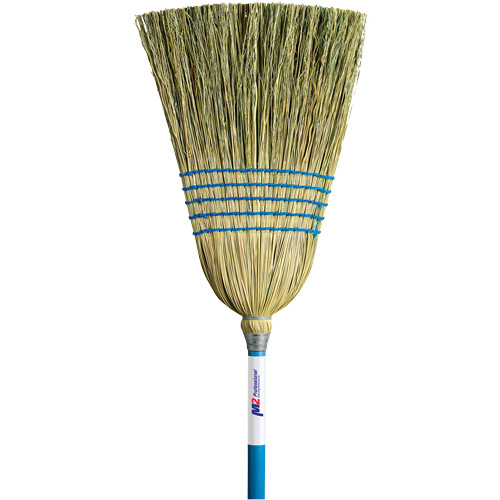 Balai de paille &agrave; usage l&eacute;ger pour int&eacute;rieur/ext&eacute;rieur, Cinq cordes, Manche Bois St. Lawrence Industrial & Safety Supply