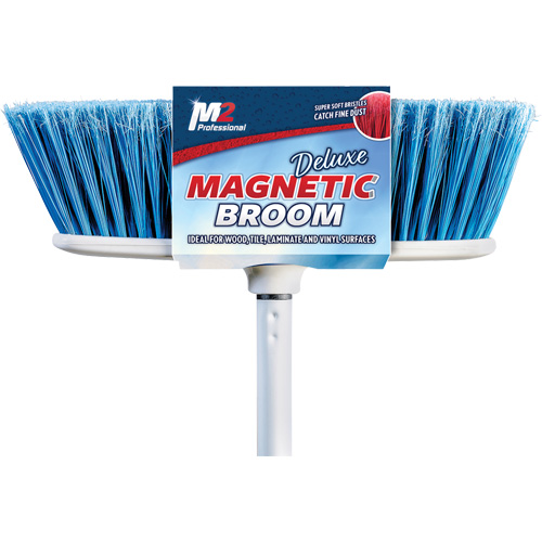 Balai magn&eacute;tique &agrave; t&ecirc;te plate avec manche, pour l'int&eacute;rieur, Longueuer de 48" St. Lawrence Industrial & Safety Supply