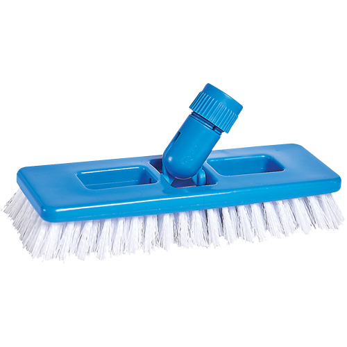 Universal Scrub & Grout Brush, 9" L, Polypropylene Bristles, White St. Lawrence Industrial & Safety Supply