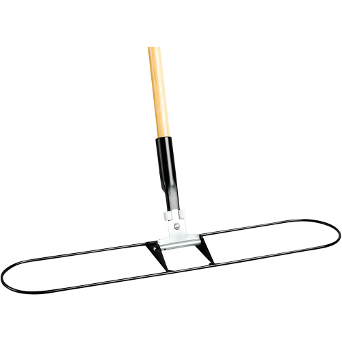 Support et manche pour vadrouille &agrave; &eacute;pousseter Clipper, 24", M&eacute;tal St. Lawrence Industrial & Safety Supply
