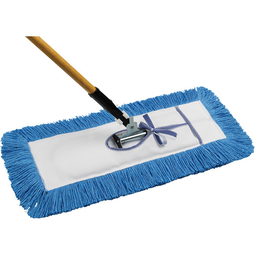 Static-H Dust Mop with Handle, Tie-On Style, Nylon, 24" L x 5" W St. Lawrence Industrial & Safety Supply