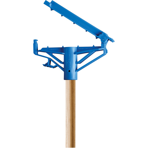 Step-N-Go Handle, Wood, Open Gate Tip, 1" Diameter, 54" Length St. Lawrence Industrial & Safety Supply