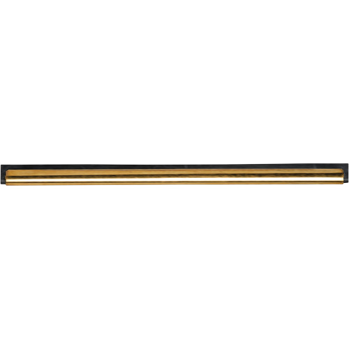 Window Squeegee Channel and Rubber, 14", Rubber, Brass Frame St. Lawrence Industrial & Safety Supply
