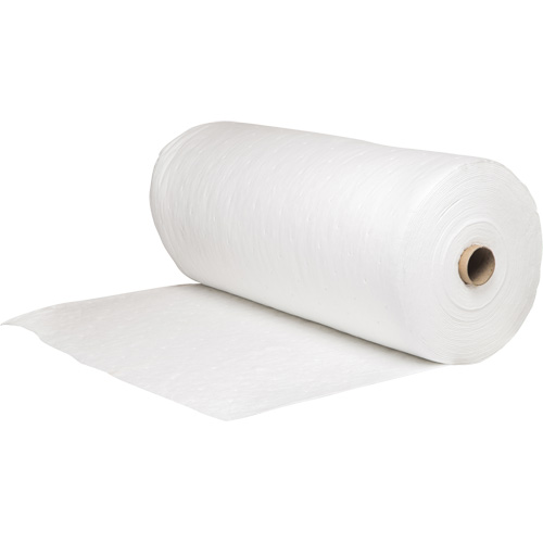Petroleum Sorbent Pad, Heavyweight, 131.234' L x 38" W, 78.6 gal. Absorbancy St. Lawrence Industrial & Safety Supply