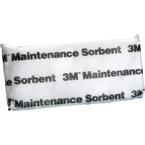 Tampon absorbant de maintenance, Huile seulement, 15" lo x 7" la, 12,6 gal absorption/pqt St. Lawrence Industrial & Safety Supply