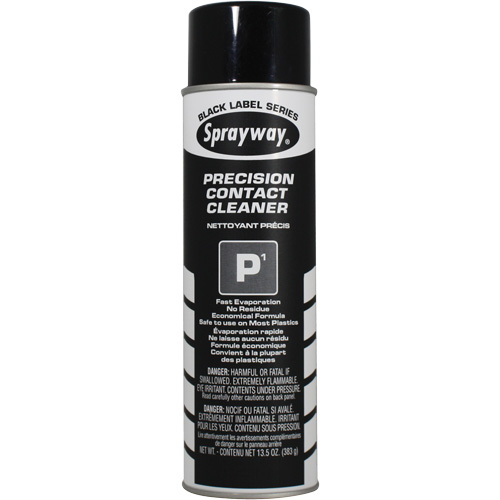 Nettoyant de pr&eacute;cision pour contacts P1, Canette a&eacute;rosol St. Lawrence Industrial & Safety Supply