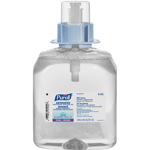 D&eacute;sinfectant pour les mains FMX-12 avanc&eacute;e et certifi&eacute;e &eacute;cologique, 1,2 L, Cartouche de recharge, 70 % alcool St. Lawrence Industrial & Safety Supply
