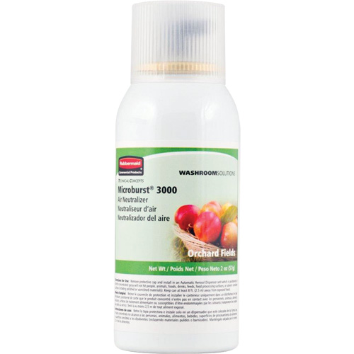 Microburst&reg; 3000 Air Neutraliser Refill, Orchard Fields, Cartridge St. Lawrence Industrial & Safety Supply