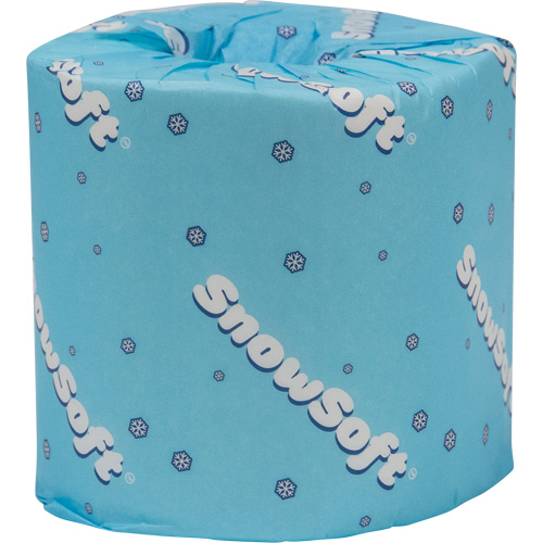 Snow Soft Premium Toilet Paper, 2 Ply, 420 Sheets/Roll, 122' Length, White St. Lawrence Industrial & Safety Supply