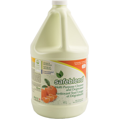 Tangerine Oil Multi-Purpose Cleaner, 4 L, Jug St. Lawrence Industrial & Safety Supply