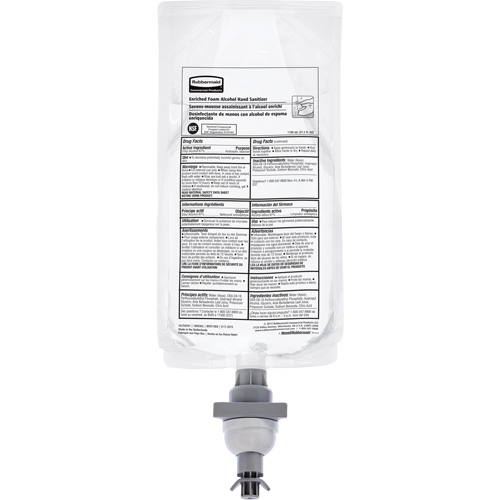 Alcohol-Based Foam Sanitizer, 1000 ml, Refill, 75% Alcohol St. Lawrence Industrial & Safety Supply