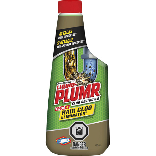 Produit d&eacute;bouchant pour bouchons de cheveux Liquid-Plumr St. Lawrence Industrial & Safety Supply