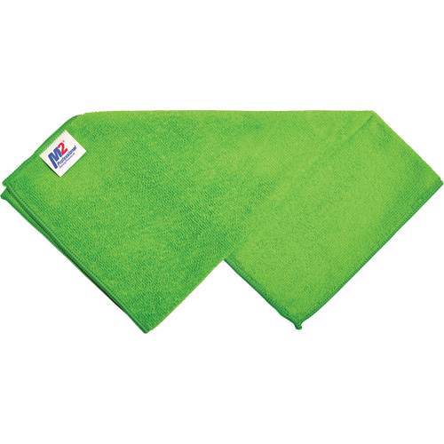 Chiffon de nettoyage, Microfibre, Vert St. Lawrence Industrial & Safety Supply