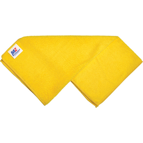 Chiffon de nettoyage, Microfibre, Jaune St. Lawrence Industrial & Safety Supply