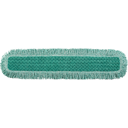 Tampon avec frange pour vadrouille &agrave; &eacute;pousseter Hygen, Style Boucles et crochets, Microfibre, 40" lo x 9" la St. Lawrence Industrial & Safety Supply