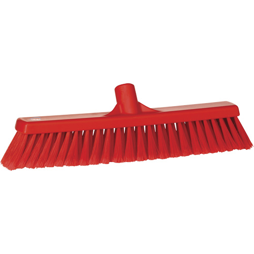 Balai-brosse pour particules fines, Crins Fin/&agrave; bout ouvrant, 16-1/4", Polypropyl&egrave;ne, Rouge St. Lawrence Industrial & Safety Supply