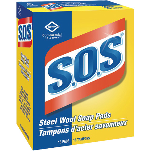 S.O.S&reg; Steel Wool Pads St. Lawrence Industrial & Safety Supply