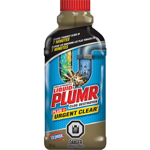D&eacute;boucheur Liquid-Plumr Urgent Clear St. Lawrence Industrial & Safety Supply