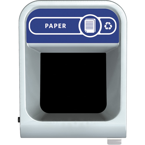 Configure Paper Waste Container, Bulk/Curbside/Deskside, Steel, 15 US gal. St. Lawrence Industrial & Safety Supply