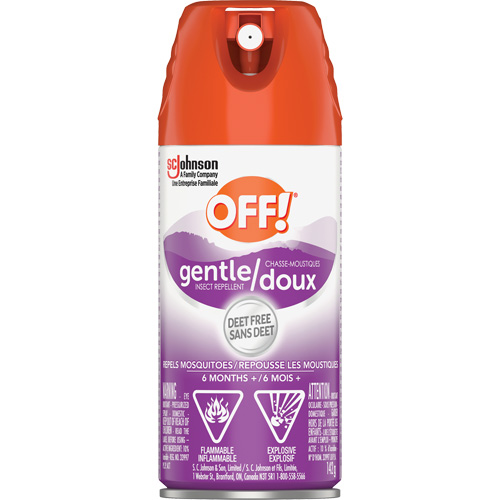 Off!&reg; Gentle Insect Repellent, DEET Free, Aerosol, 142 g St. Lawrence Industrial & Safety Supply