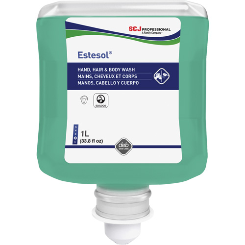 Estesol&reg; Hand, Hair and Body Cleaner, 1 L, Rain Forest, Plastic Cartridge St. Lawrence Industrial & Safety Supply