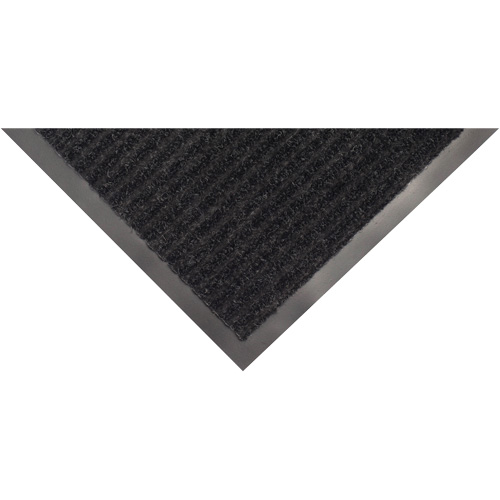 Twin Rib Matting, Wiper/Scraper, 2' x 3' x 1/4", Charcoal St. Lawrence Industrial & Safety Supply