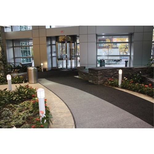 Supreme Knob Entrance Matting, Wiper/Scraper, 3-1/2' x 6' x 7/16", Charcoal St. Lawrence Industrial & Safety Supply