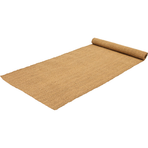 Tapis de coco int&eacute;rieur/ext&eacute;rieur, Fibre naturelle, Essuie-pieds/grattoir Type, Motif Tiss&eacute;, 3-3/4' x 150', Naturel St. Lawrence Industrial & Safety Supply