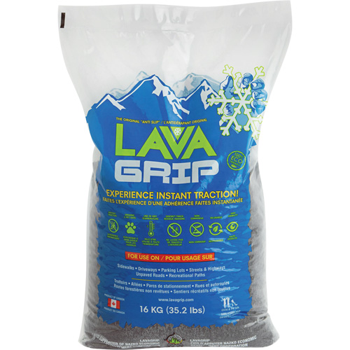 LavaGrip Traction-Aid, Container Size 35.3 lbs. (16 kg), Bag St. Lawrence Industrial & Safety Supply
