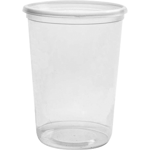 Contenant &agrave; charcuterie transparent sans couvercle Magik 32 oz, Plastique, Ronde St. Lawrence Industrial & Safety Supply